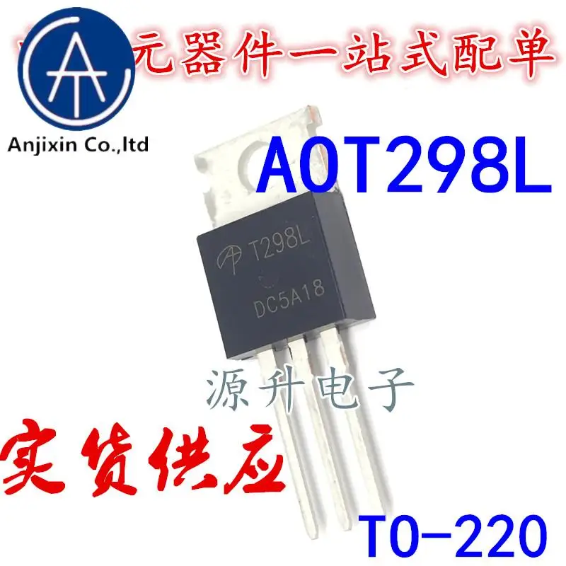 10PCS 100% orginal new AOT298L/T298L