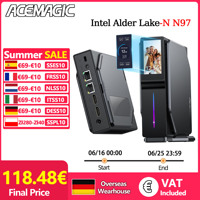 Mini PC Gamer ACEMAGIC S1 Windows 11 Intel 12th Alder Lake N97 DDR4 16 Go 512 Go WIFI5 Bluetooth 4.2/VGA game computer
