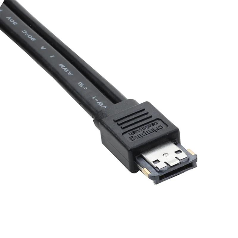 Practical-7+15Pin SATA HDD To Power ESATA Adapter SATA HDD To Power ESATA Adapter Power ESATA USB 2.0 5V 12V Adapter Cable