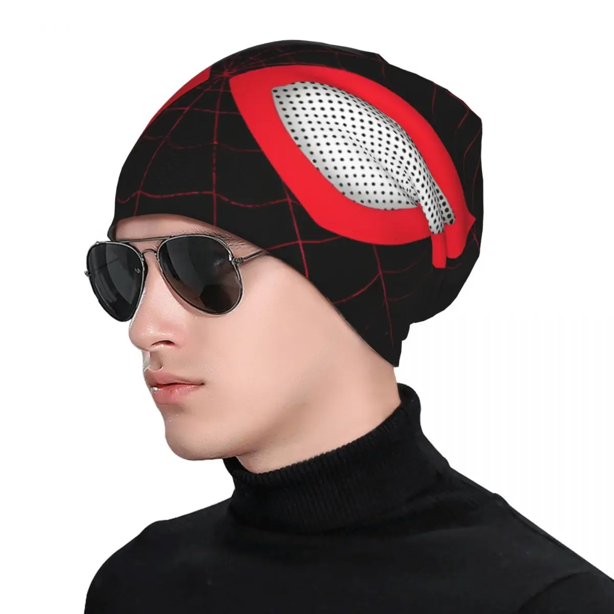 Miles Morales casquette bande dessinée super-héros Spider Spider-Man Hip Hop Ski Skullies bonnets chapeaux été chaud multifonction Bonnet
