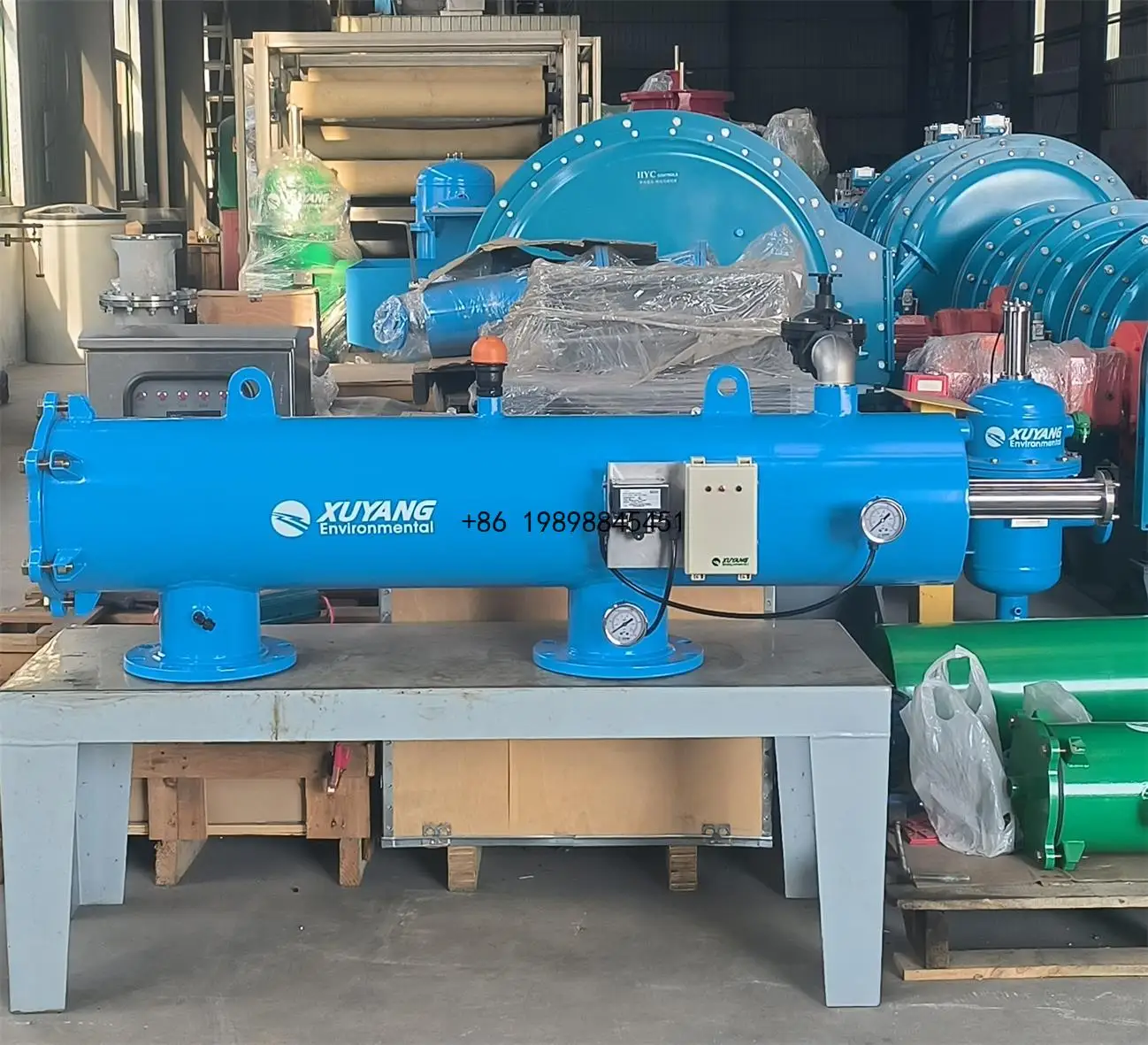 Agricultural Irrigation Drip Irrigation Network Filter 1 Year Warranty High Capacity