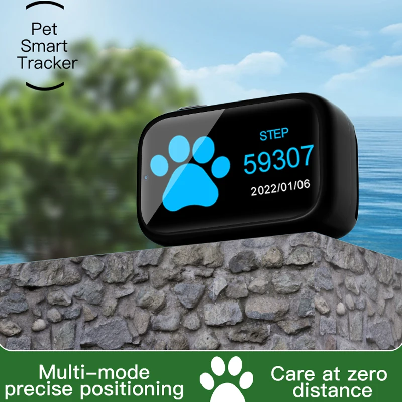 New  S13 Pets GPS Tracker Smart 4G Waterproof Protective Locator Real-time Tracking Wearable Dog Cat Collar Find Device 2024