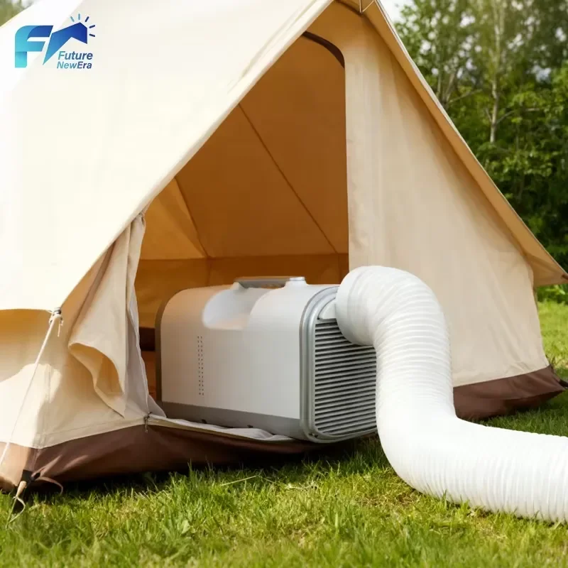 Factory Price 100V-240V Aire Acondicionado Portatil Fast Cooling Room Tent Portable Air Conditioner With Hose
