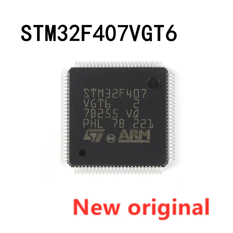 

5PCS New original STM32F407VGT6 LQFP-100 ARM Cortex-M4 32-bit microcontrollers MCU