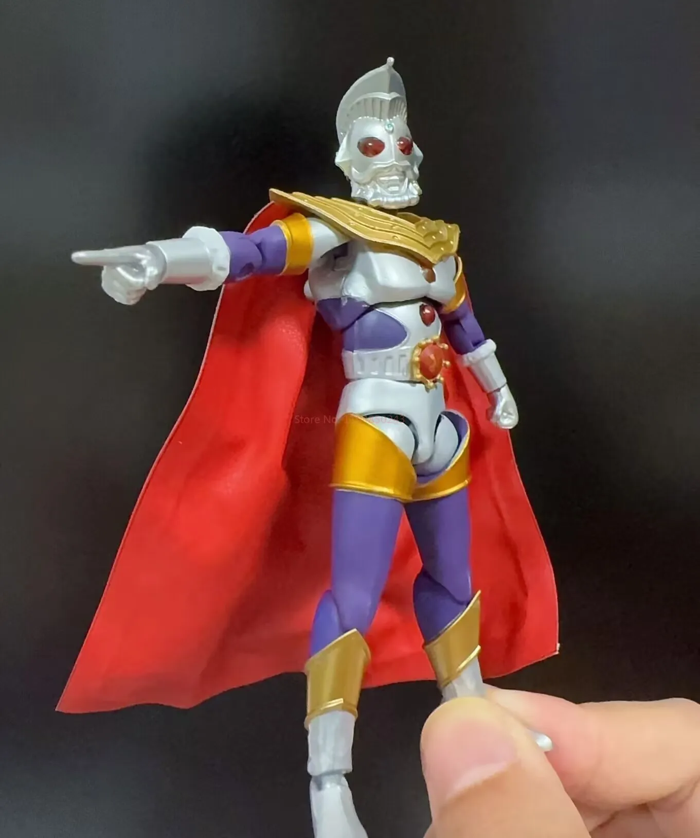 New 100% Bandai Ultraman Toys Food Toy Super Dynamic A α 13 Bullet Max Ultraman King Male Gift Action Figures In Stock
