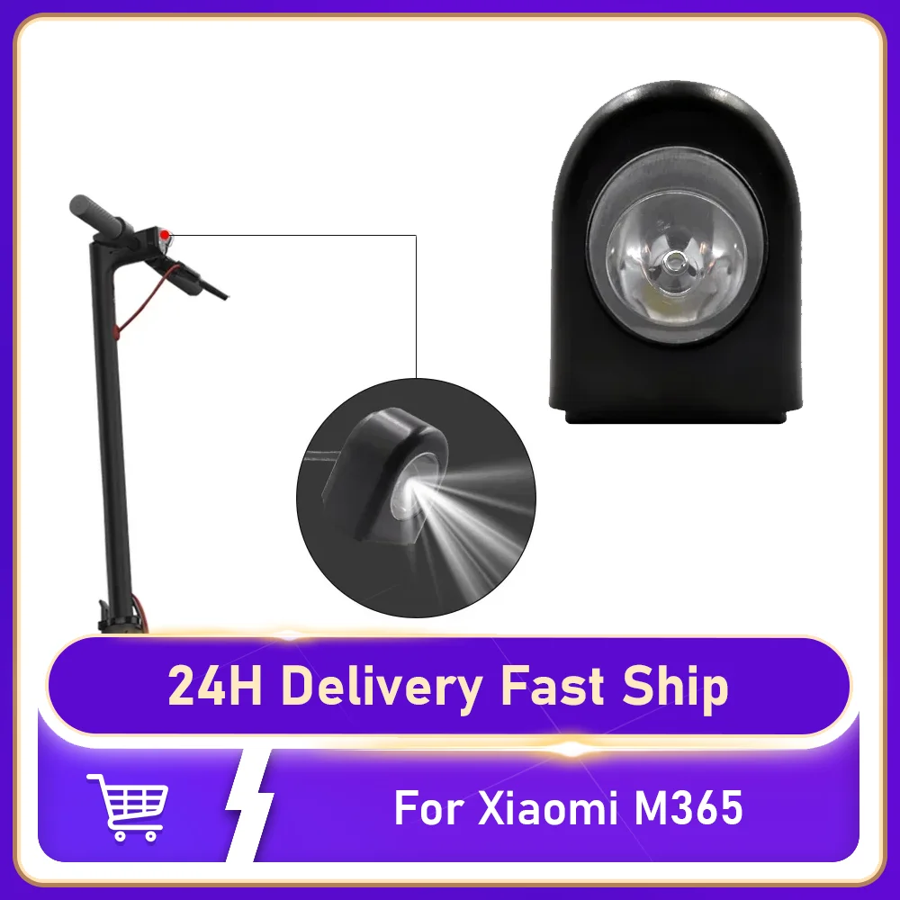 1/3/5PCS LED Headlight for Xiaomi M365 Pro Waterproof Headlight Night Safety Riding Lights Xiaomi Electric Scooter Accessories
