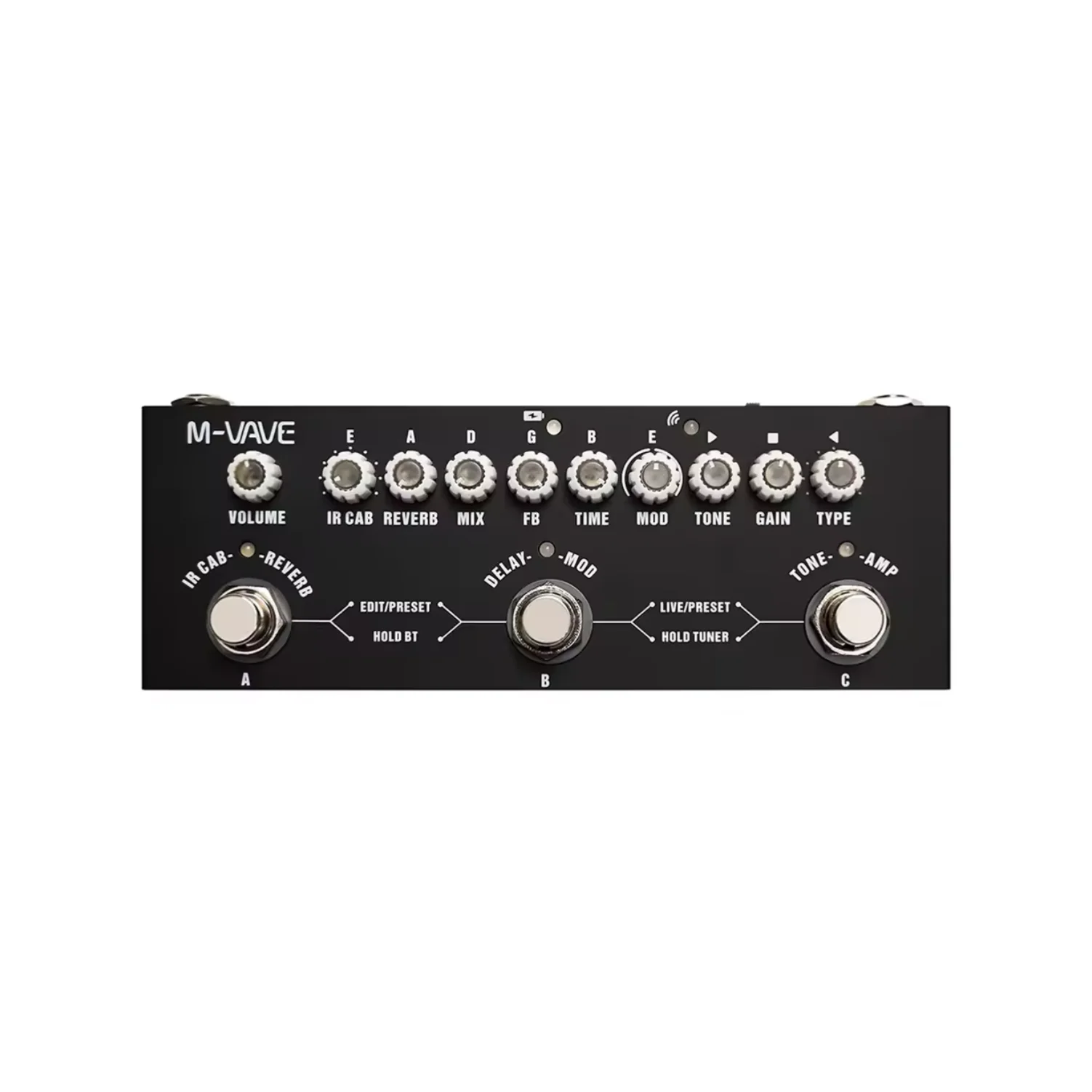 

2026 New Model M-vave CUBE Baby Series Multi-Effect Processor Guitar Pedal