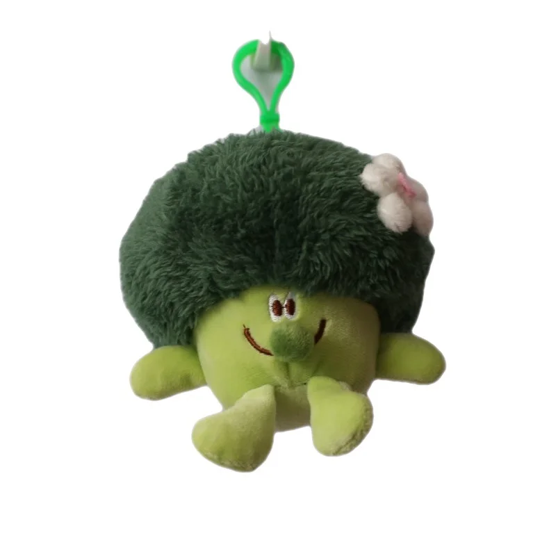 15cm 50pcs wholesale New cute and adorable cauliflower brother and cauliflower sister keychain bag pendant doll manufacturer