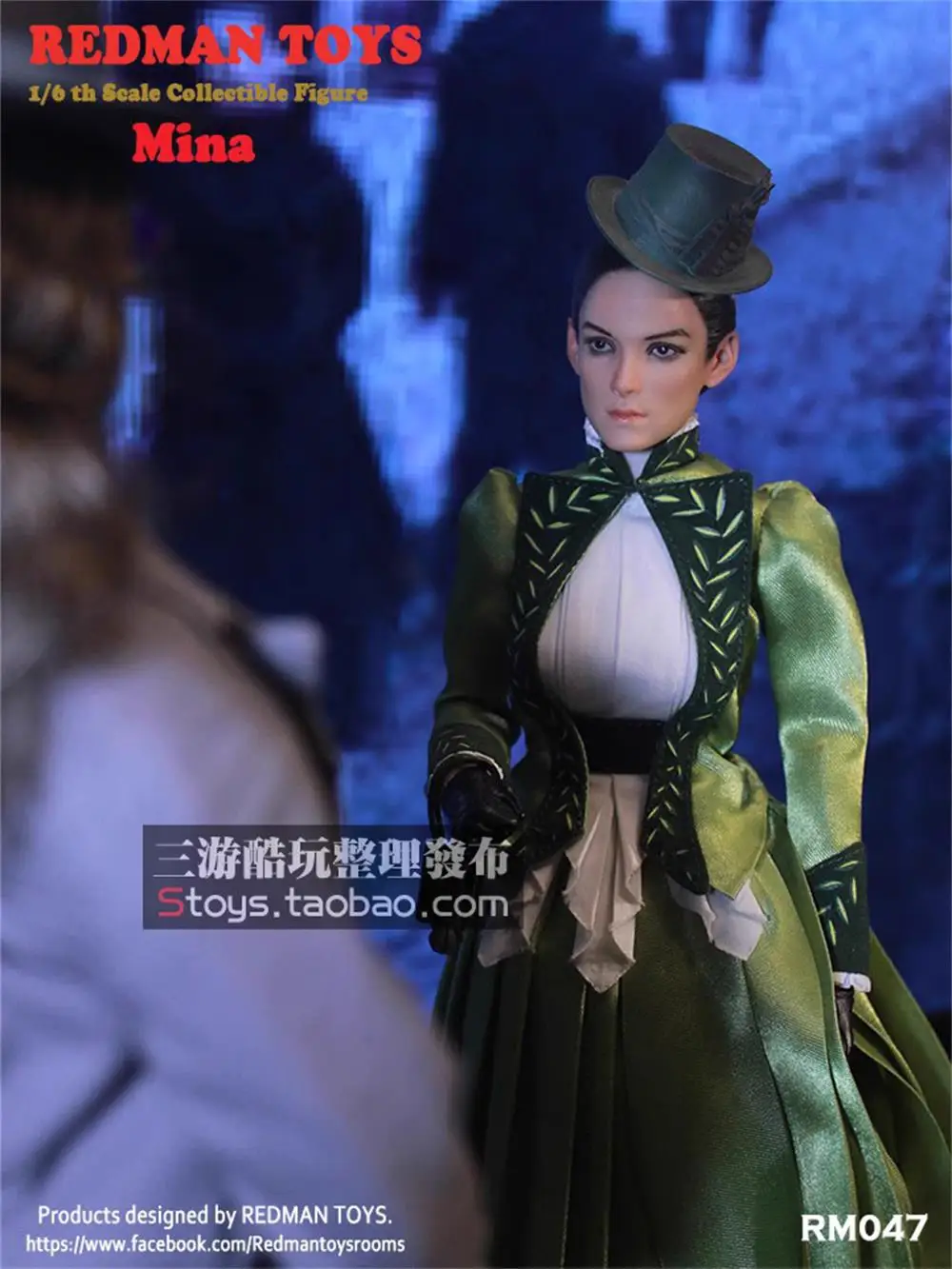 1/6th REDMAN TOYS RM047 The Vampire Dracula Female Mina Full Set Moveable Action Figure Full Set Toys Model For Fans Collect
