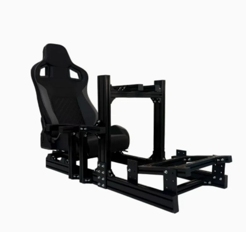 Adjustable Aluminum Sim Racing Rig 40160 Simulator Stand Steering Wheel Bracket Seat