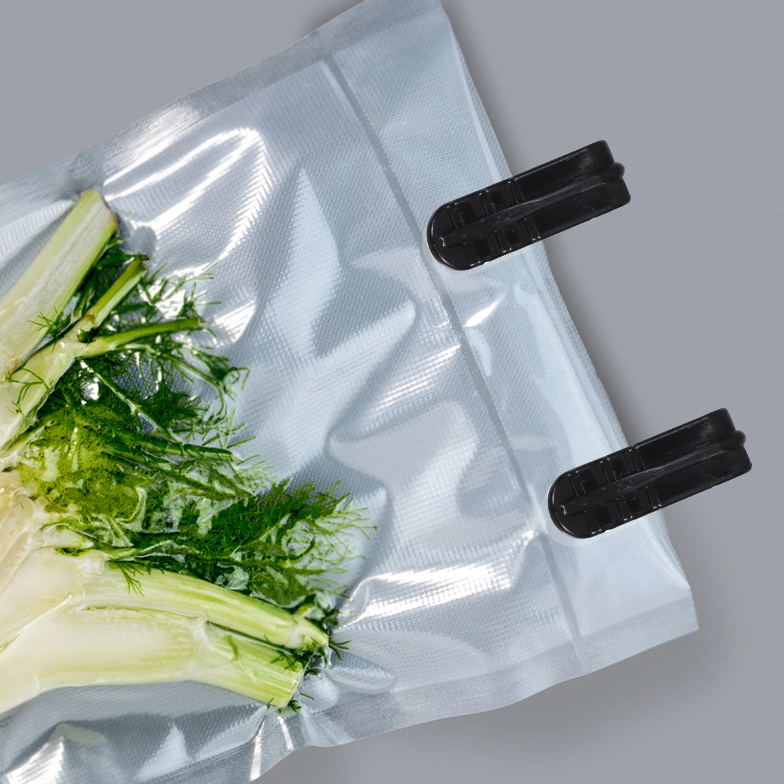 

10 Pcs Compression Bag Sealing Clip Vacuum Storage Bags Chip Sealer Plastic Crimper Tool Portable Easy Closure