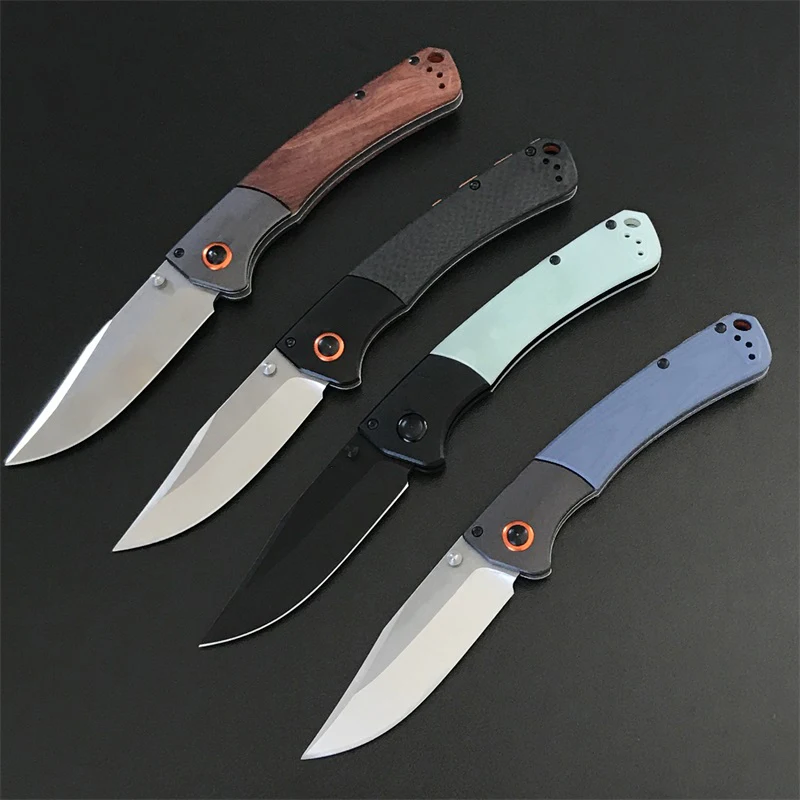 

Outdoor BM 15080 Tactical Folding Knife 9cr18mov Blade Defense Survival Pocket Knives Portable EDC Tool