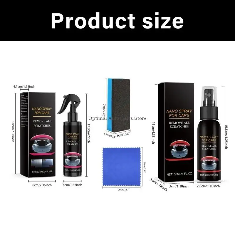 Hydrophobic Car Paint Protective Sprayed For Glass Headlight Anti Scratch Oxidation Resistance Quick Application - Image 6