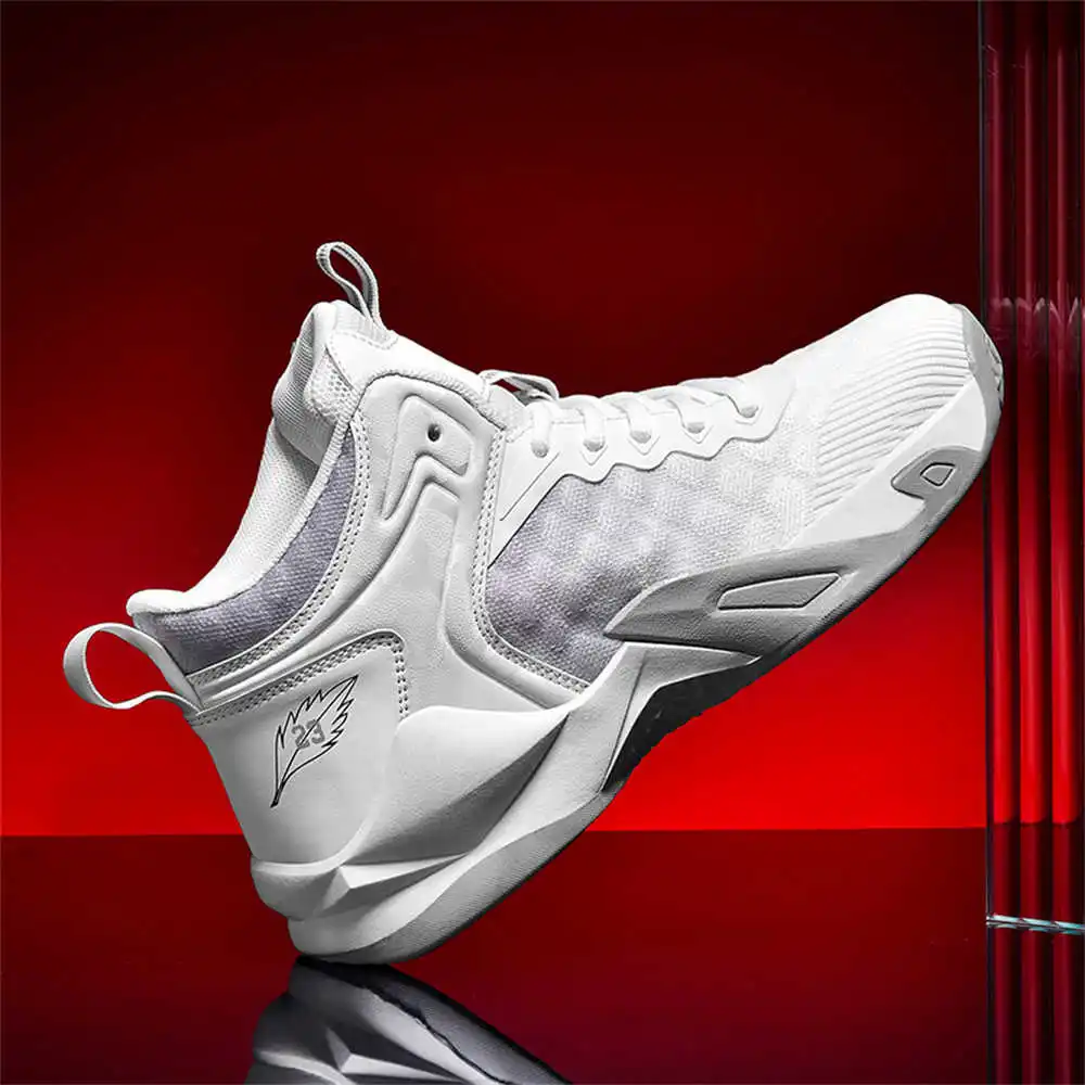 

Slip-resistant Without Heels Men's Summer White Sneakers Tennis Skates Summer Sport Shoes Trainers Style Scarp Real