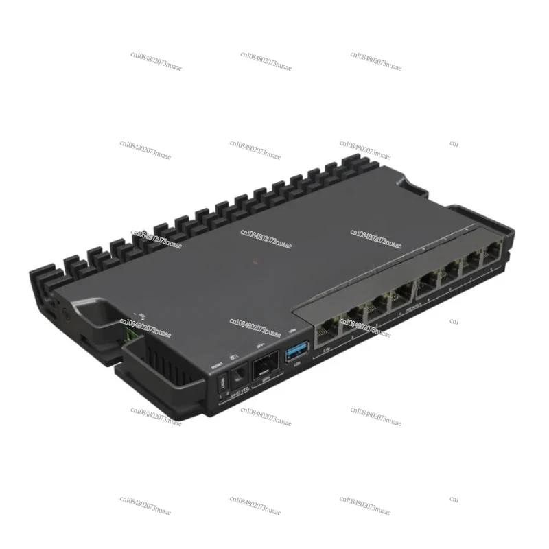 RB5009UPr+S+IN RB5009 router with PoE-in and PoE-out on all ports, small and medium ISPs. 2.5/10 Gigabit Ethernet SFP+