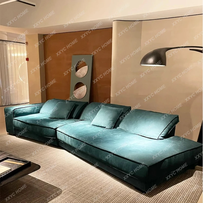 Transform Living Room Sleek Modern  Leather Sofa Elegant Minimalist Design Ultimate Luxury Comfort Canape Salon