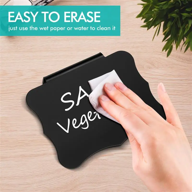 ป้ายคลิปสำหรับจัดเก็บ: บัตรคลิปขาตั้งผู้ถือตะกร้าป้ายตะกร้าถัง Bin ผู้ถือราคาผ้า Pantry หมวดหมู่จอแสดงผล