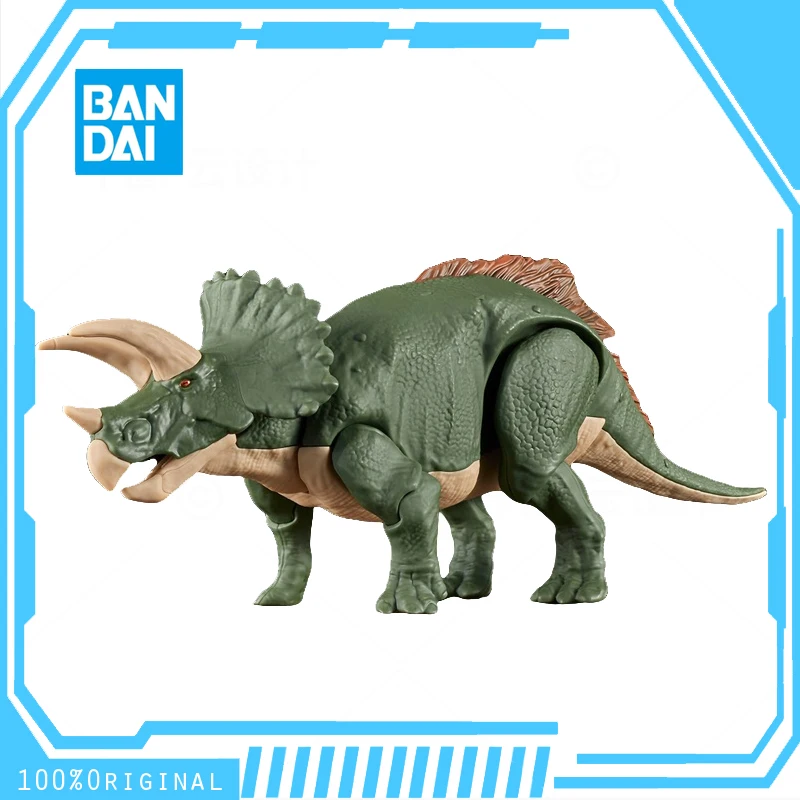 

In Stock BANDAI ANIME Plannosaurus TRICERATOPS Assembly Plastic Model Kit Action Toys Figures Gift for Children