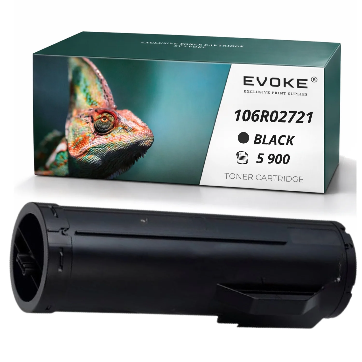 Evoke Compatibele Toner voor Xerox 3610 106R02721 Zwart 5900 Pagina's Phaser 3610 Wc 3615