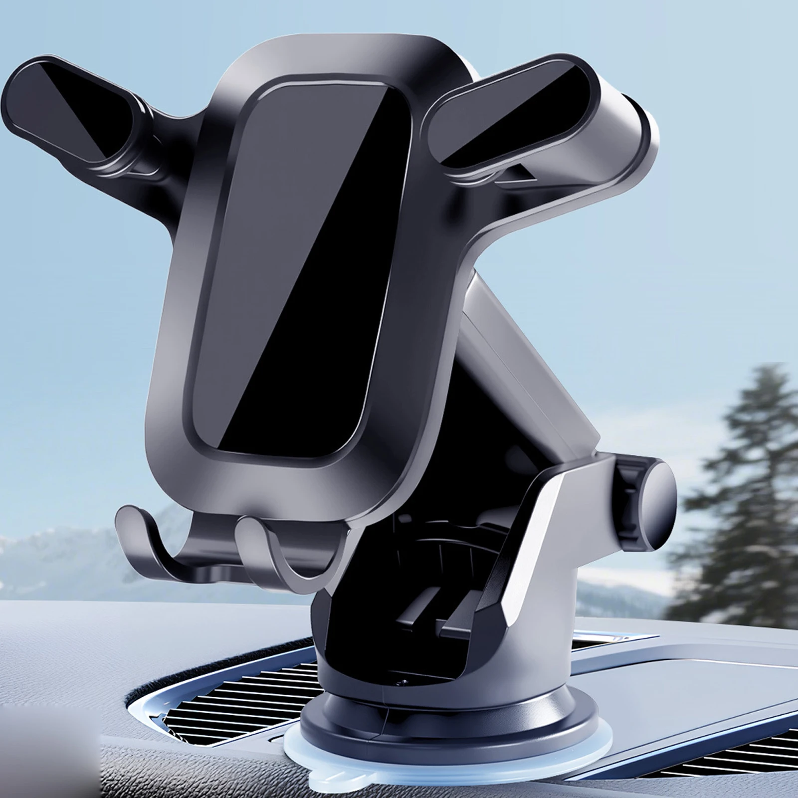 

Автомобильный навигационный держатель для мобильного телефона, гравитационная поддержка, автомобильный держатель, крючок, спиральный крючок, универсальная антивибрационная присоска, универсальная