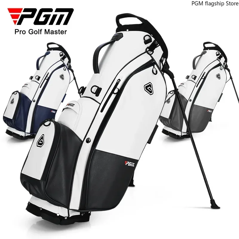 PGM Golf Bag Fully Waterproof Stand Bag Lightweight Can Hold A Full Set of Clubs Outdoor Club Bag Backpack QB073