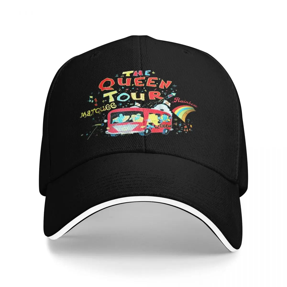 The Queen Tour Freddie Mercury Cap Hats Woman Cap For Women Women's Baseball Cap Man Hat Baseball Cap