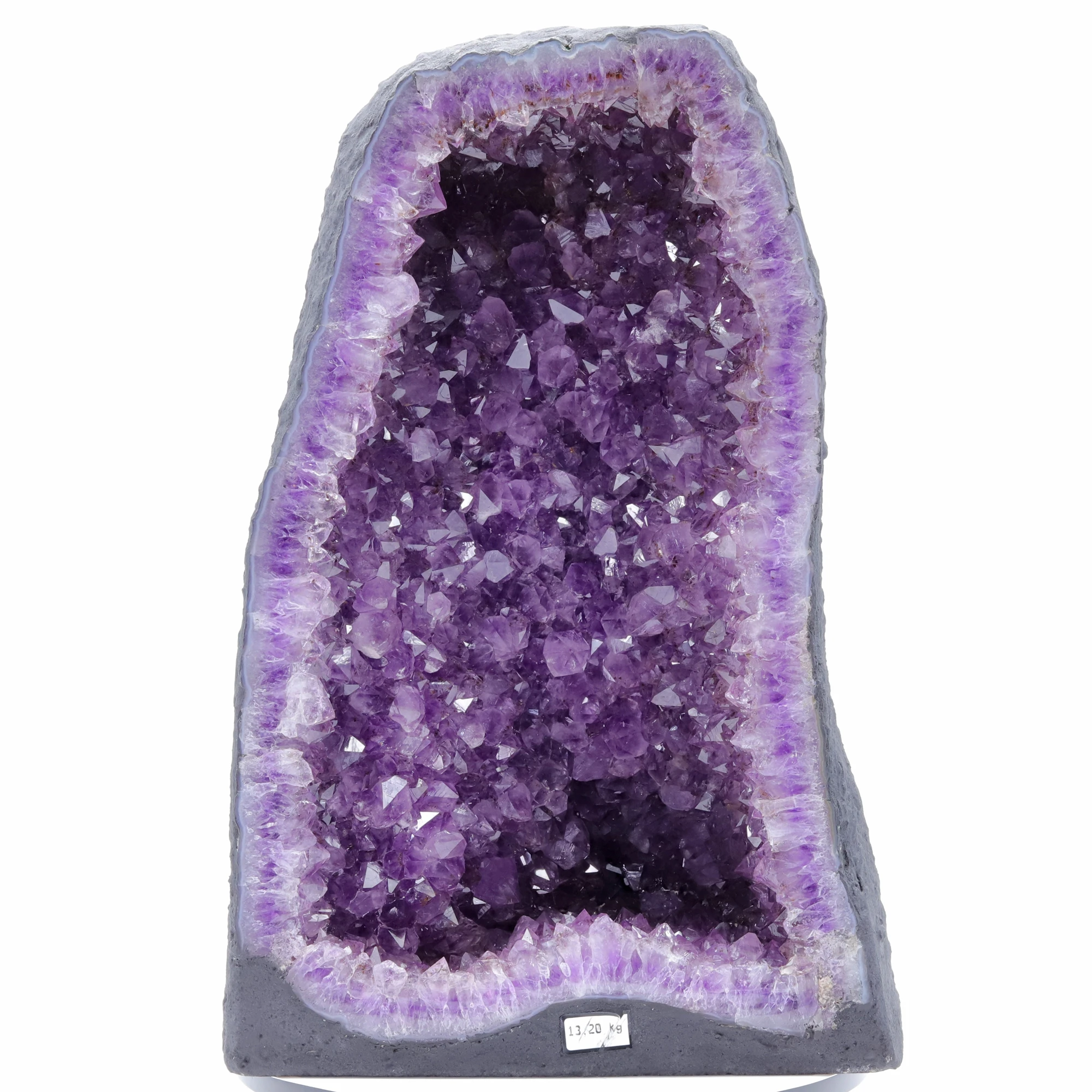 Natural Native Amethyst Cave Quartz Crystal Specimen Reiki Healing Fortune Home Office Decoration ZJD2025YILUN05