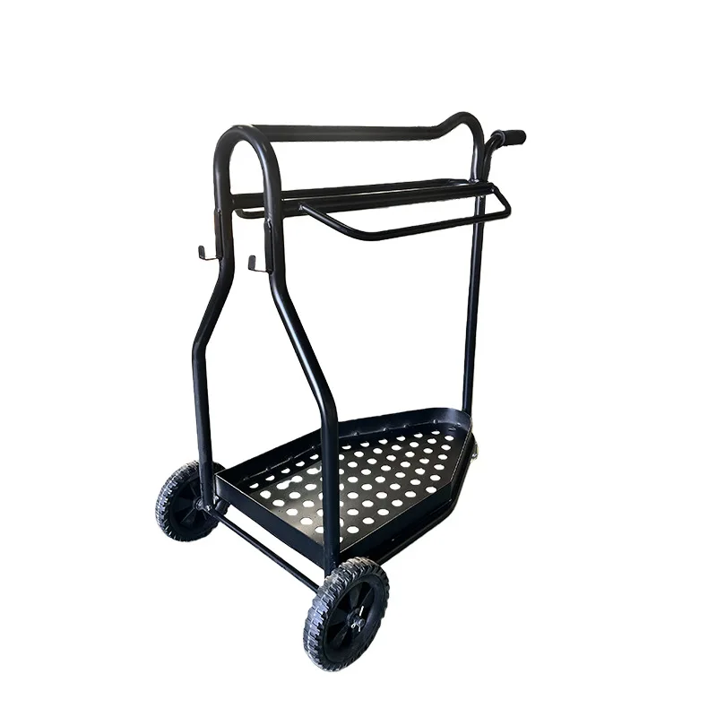 Racecourse saddle car Equestrian supplies Special for racecourse Ultra-light and wear-resistant hand push Stainless steel