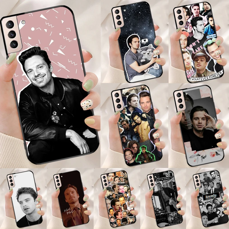 Sebastian Stan Phone Case For Samsung Galaxy S21 S20 FE S8 S9 S10 Note 10 Plus Note 20 S22 S23 Ultra Cover