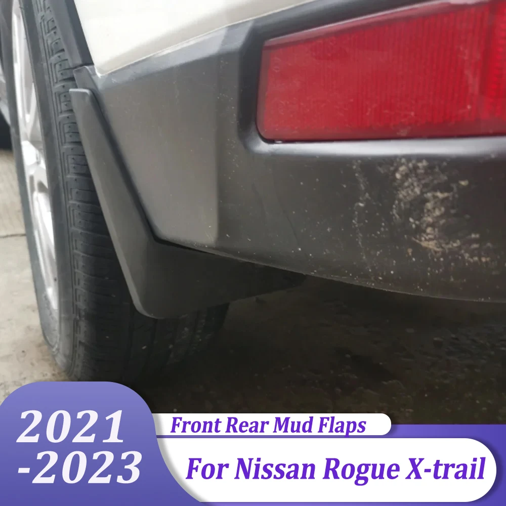 

Car Mudflaps Front Rear Mud Flaps Mudguards Splash Guards Fender Accessories For Nissan Rogue X-trail 2021 2022 2023