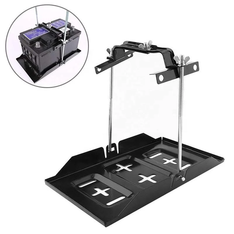 

19 23 27 cm Metal Adjustable Universal Battery Holder Stabilizer Mounted Storage Rack Fixed Bracket Bracket with baseplate