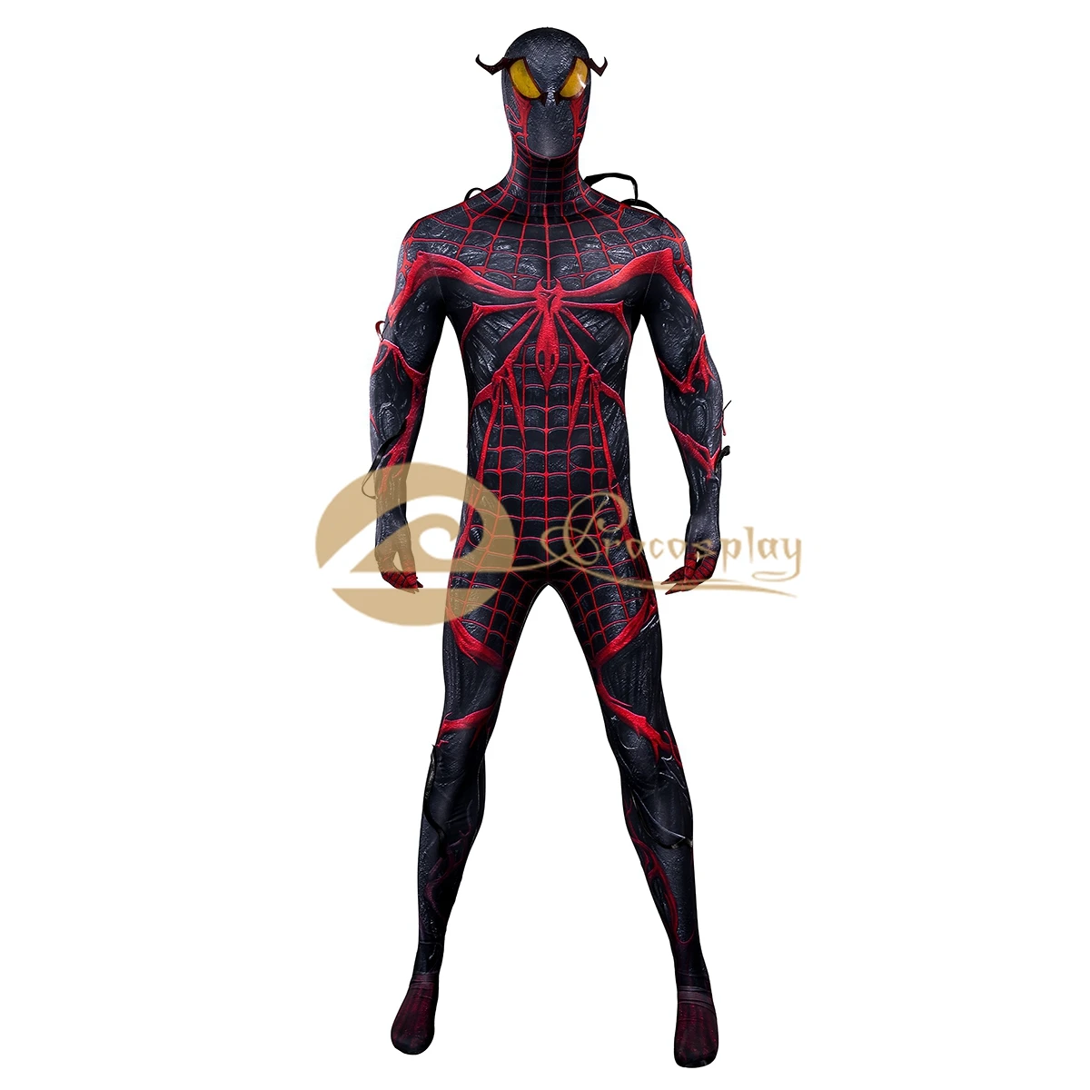 

Miles Morales Cosplay Costume Absolute massacre Jumpsuit Suit Role Play Outfit for Men Halloween C09257