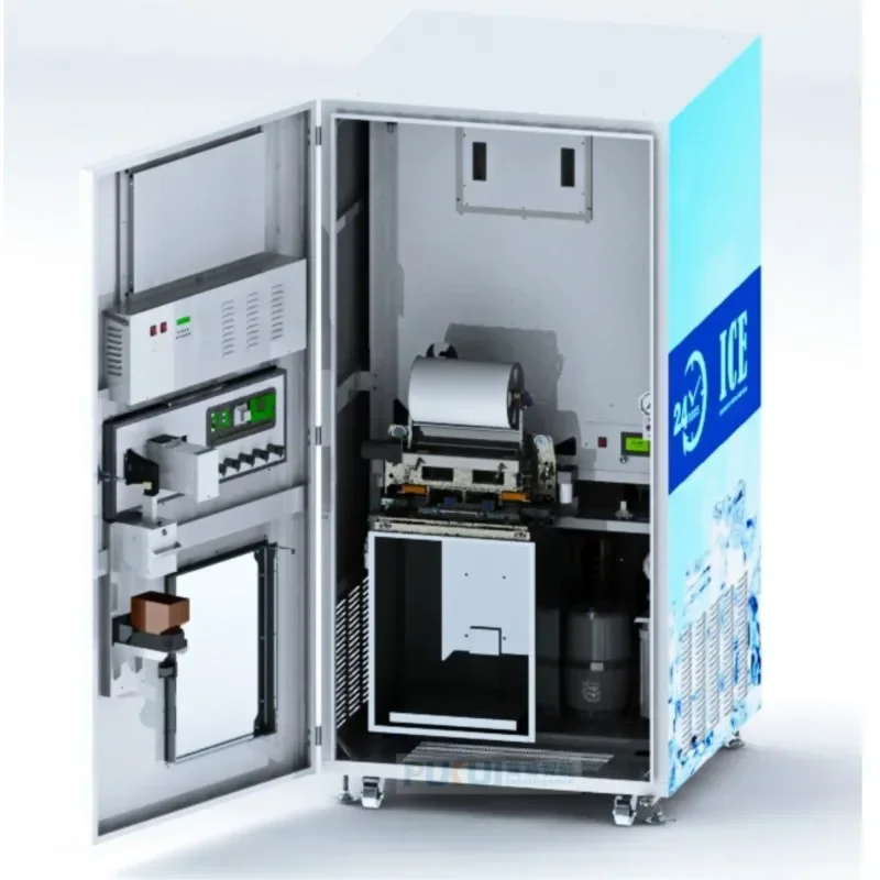 Hot Sale Ice Cube Vending Machine China OEM Smart Bagging System Small Water Vending Machine Factory Supply Cheap Price Automati