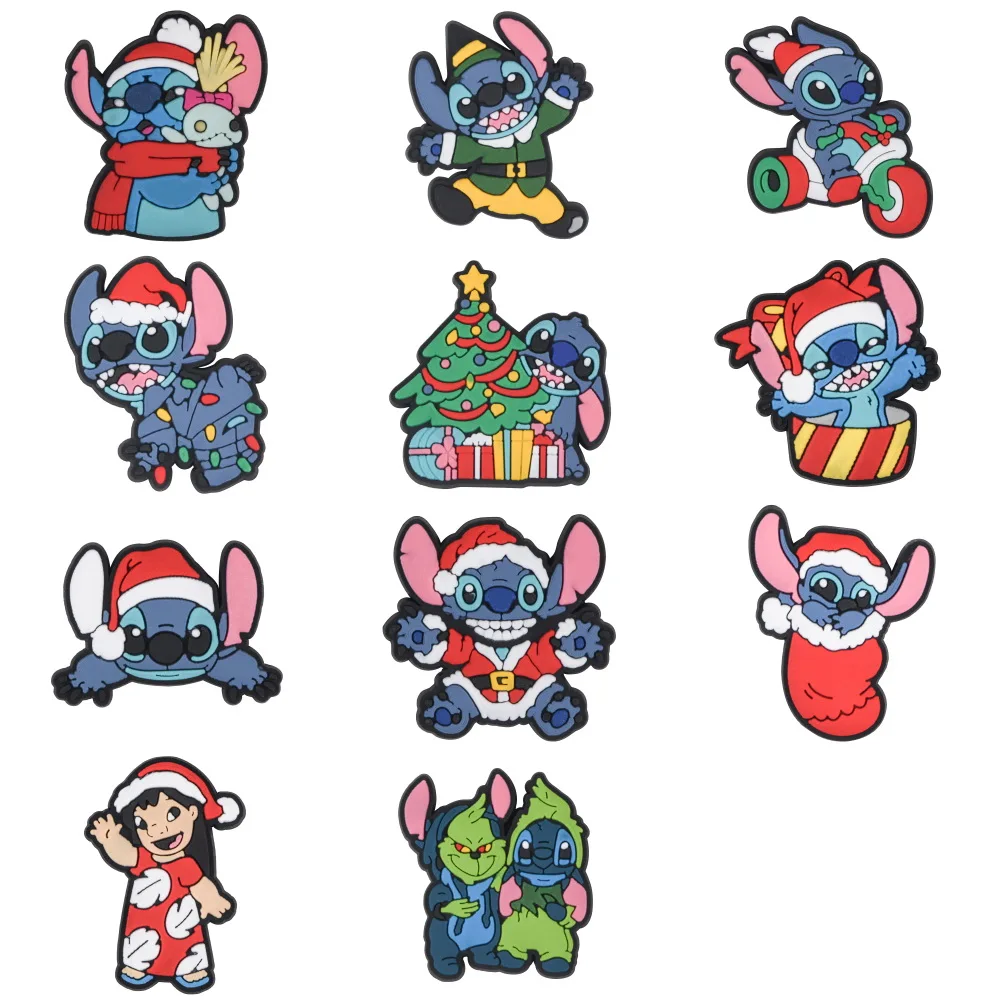 Милые-рождественские-туфли-disney-с-вышивкой-подвески-для-украшения-сабо-браслет-для-женщин-и-девочек-аксессуары-для-обуви-с-отверстиями-сувениры-для-вечеринок