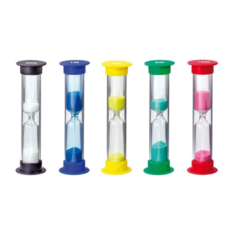 Colorful Sand Timer Sand Clocks Accurate Timing for Home and Office Use 1min