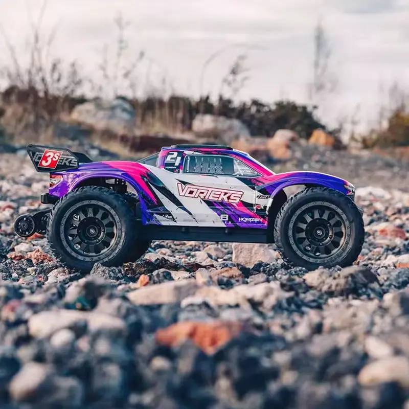 Arrma V3 T2 Votex Vorteks 1:10 Simulação 2.4G Controle Remoto em escala completa com tração nas quatro rodas Modelo de caminhão dublê off-road de alta velocidade