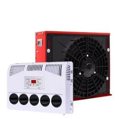 نظام مكيف هواء الشاحنة عالي التحمل 12 فولت/24 فولت 2025 - مجموعة سخان وتبريد الديزل