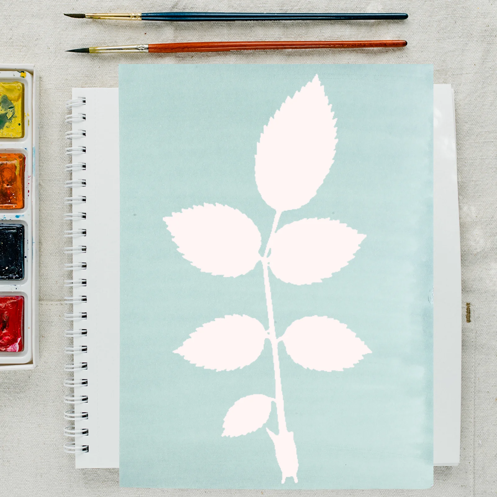 مجموعة واحدة من ورق Cyanotype مقاس A5 من الألياف الطبيعية ورق طباعة الشمس DIY مادة طباعة فنية للشمس للمشروعات المنزلية الإبداعية