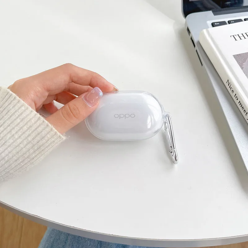 สำหรับ OPPO Enco W11การ์ตูนโปร่งใสป้องกันเนื้อนิ่ม TPU สำหรับ Oppo Enco Buds หูฟังไร้สายบลูทูธกรณี
