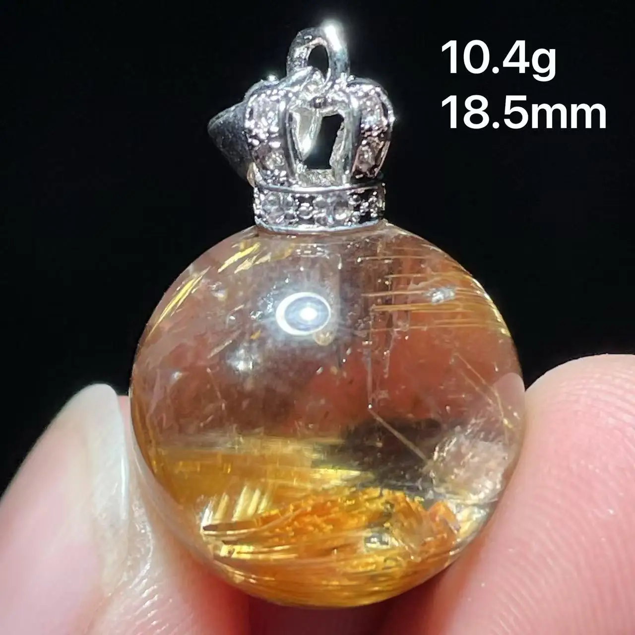 

Новые 100% натуральные ювелирные изделия-подвески Rutile с чистым кварцем и черной слюдой, украшения для дома из Бразилии