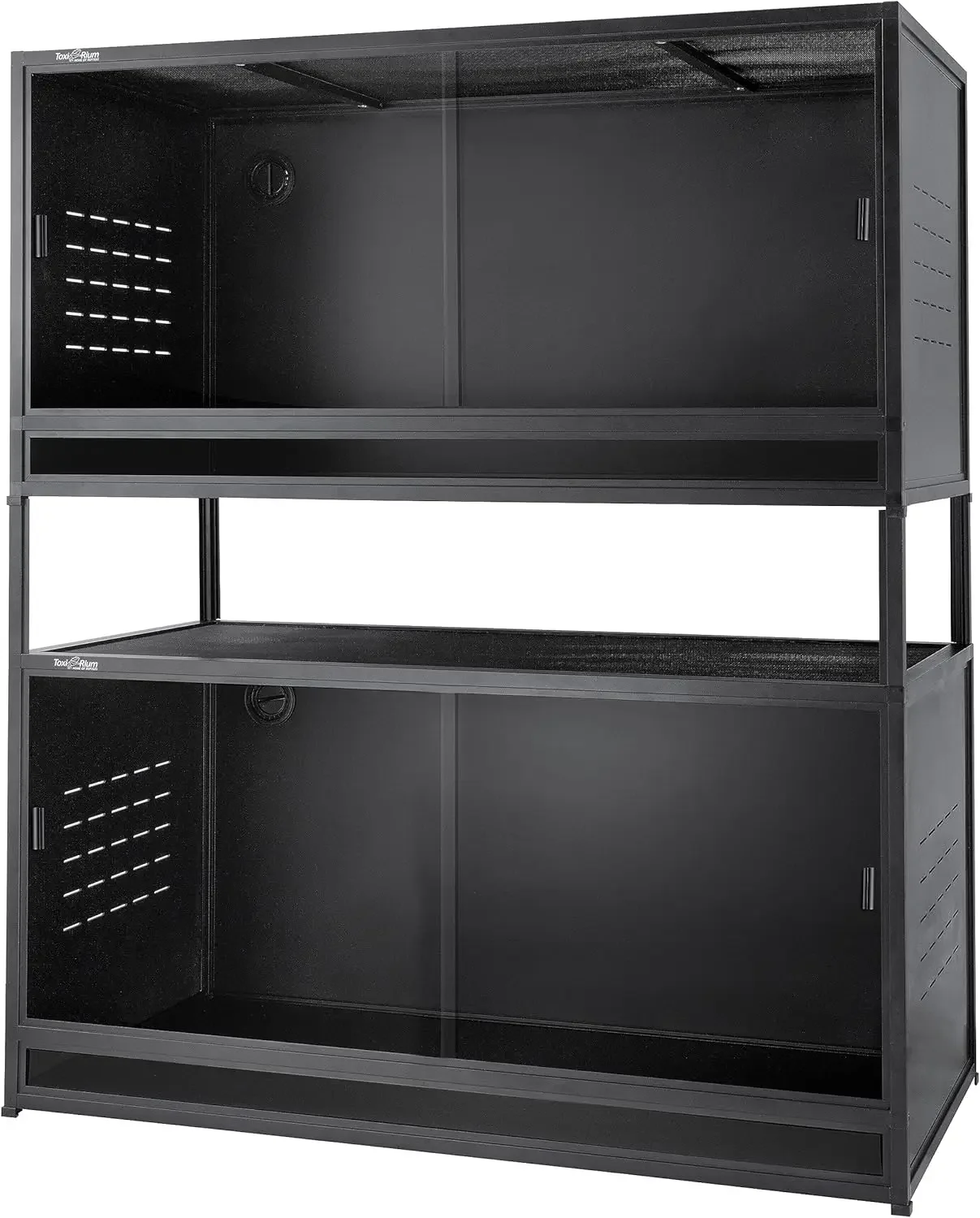 

PVC Reptile Enclosure Space Efficient 44 x20 x20 Stackable Large Reptile Terrarium 76 Gallons for Bearded Dragon Lizard Snake