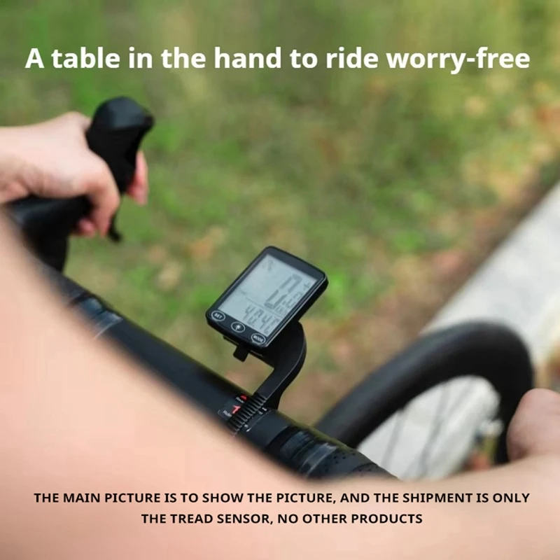 Hot AD-Wireless Bicycle Computer Touch Screen Bicycle Computer Mountain Bike Speedometer Cadence-Sensor Gps For Bike