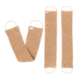 Ramie Jute Bath Towel Shower Towel Multifunctional Back Body Exfoliating Belt Scrubber For Body Cleaning fit for Man woman