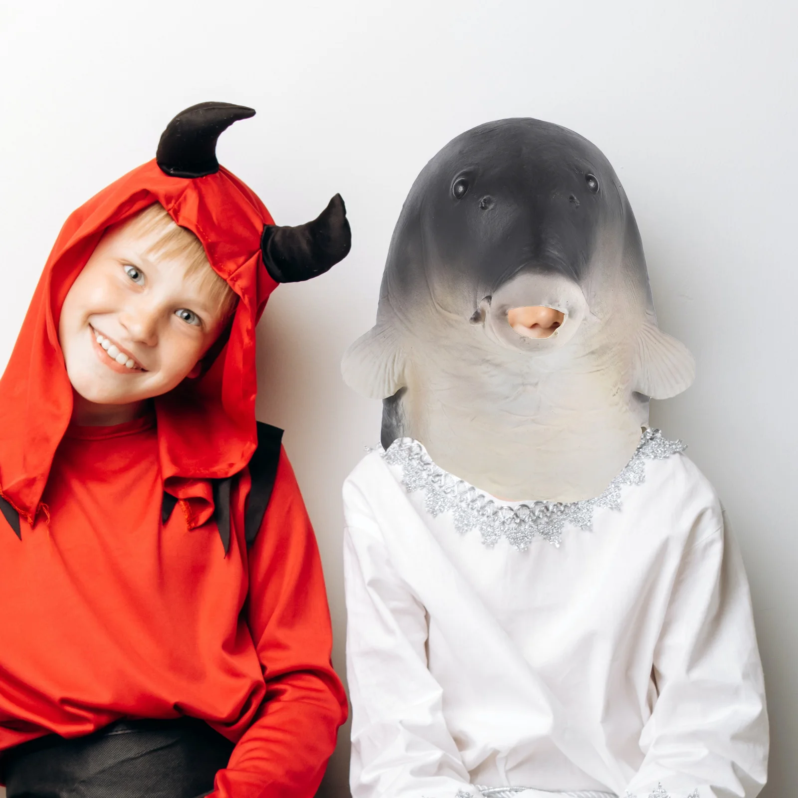 

Realistic Carp Headgear Full Head Mask Halloween Carnival Party Costume Fish Mask For Masquerade Festival Outdoor Events