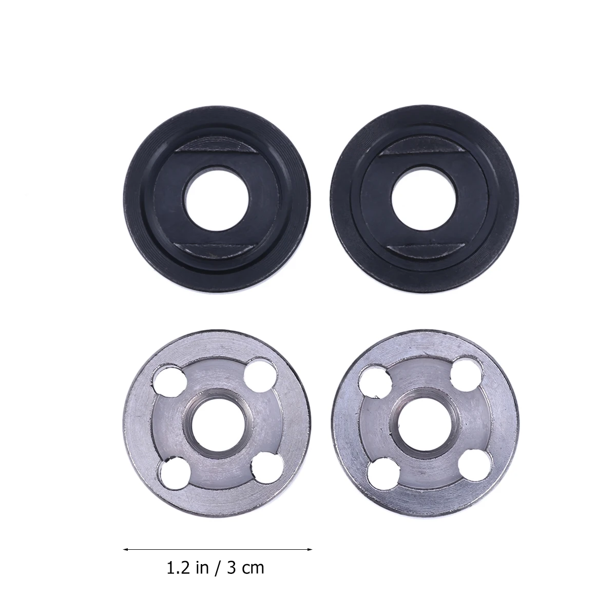

4PCS 2Set Angle Grinder Flange Platen Accessories Attachments Pressure Plate Durable High Quality Long Service CNC Metal Process