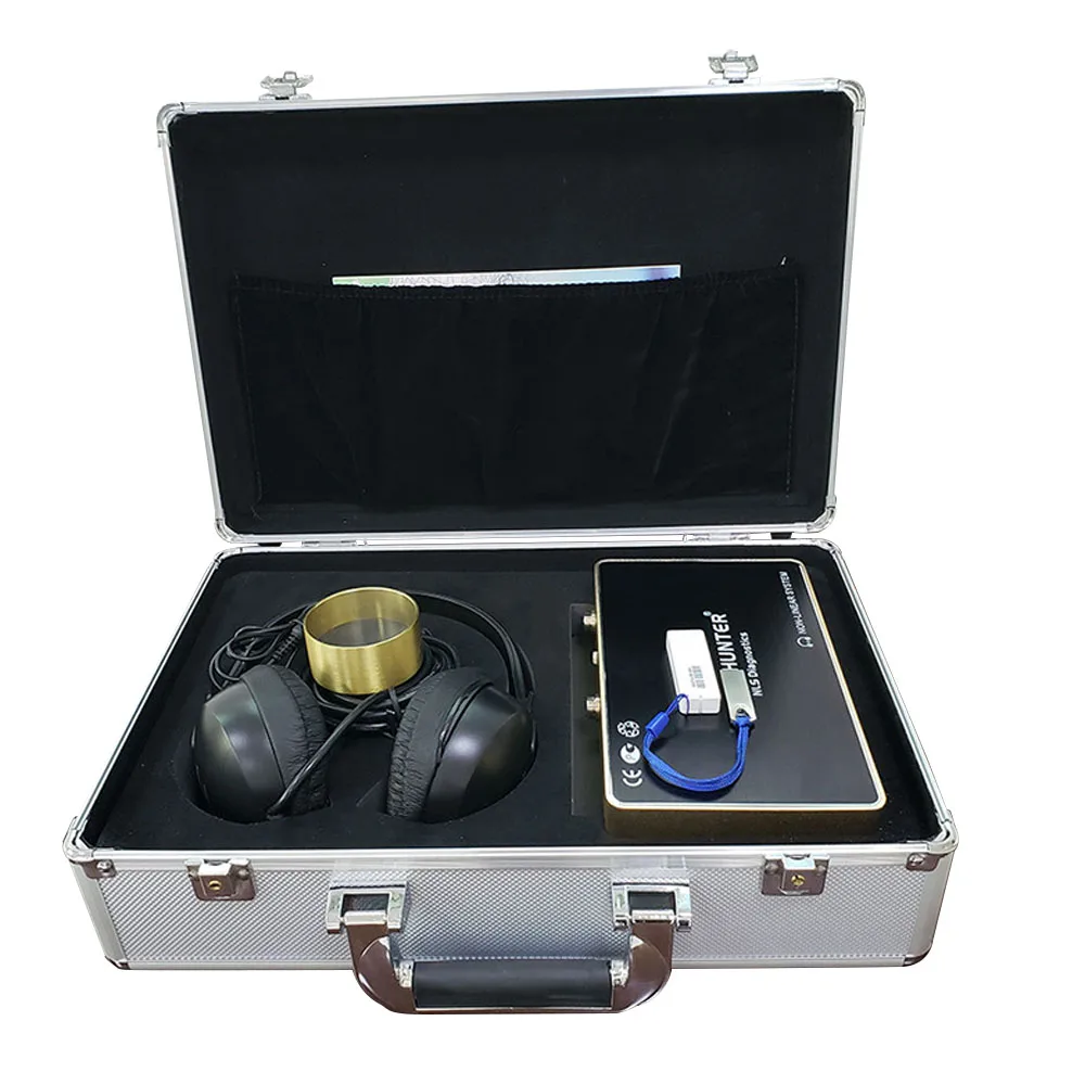 18D 4025 Hunter Bio Diagnostic Human Magnetic Health Analyzer  Health Analysis  Warning Management System NLS With Headphone