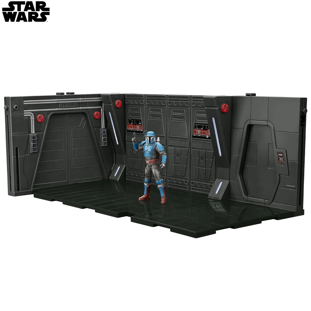 Star Wars The Vintage Collection Moff Gideon's Imperial Light Cruiser Hallway, The Mandalorian 3.75 Inch Collectible Playset