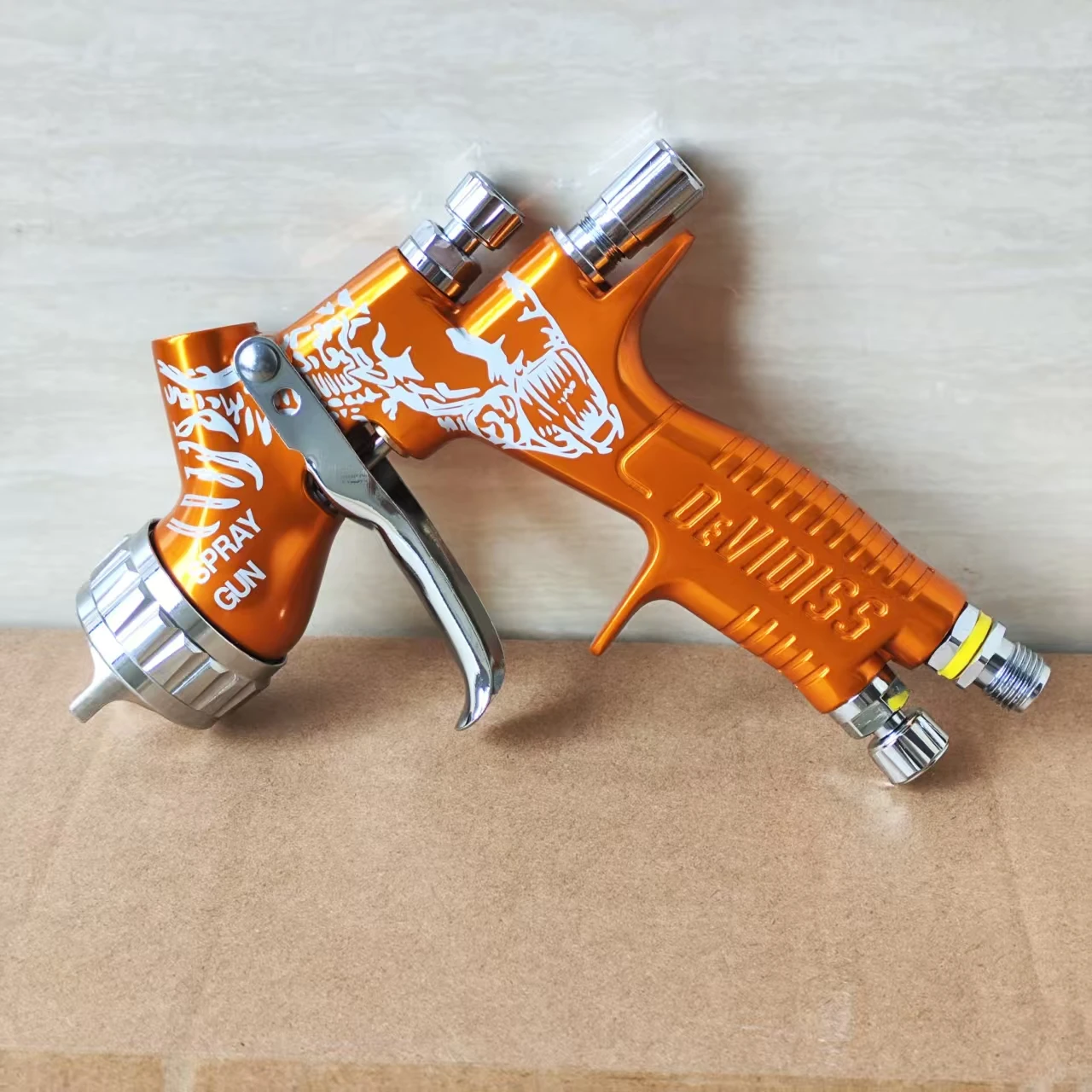 DEVIDISS GTE Pro TE20 Lite HVLP Spray Gun 1.3mm Fine Finish Nozzle Automibile Paint Professional Use - view 4