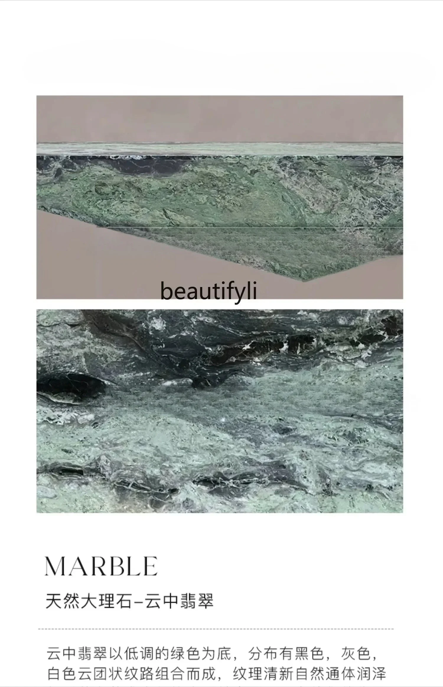 yj7 Italian minimalist entrance table light luxury entrance cabinet against the wall marble acrylic entrance table customization