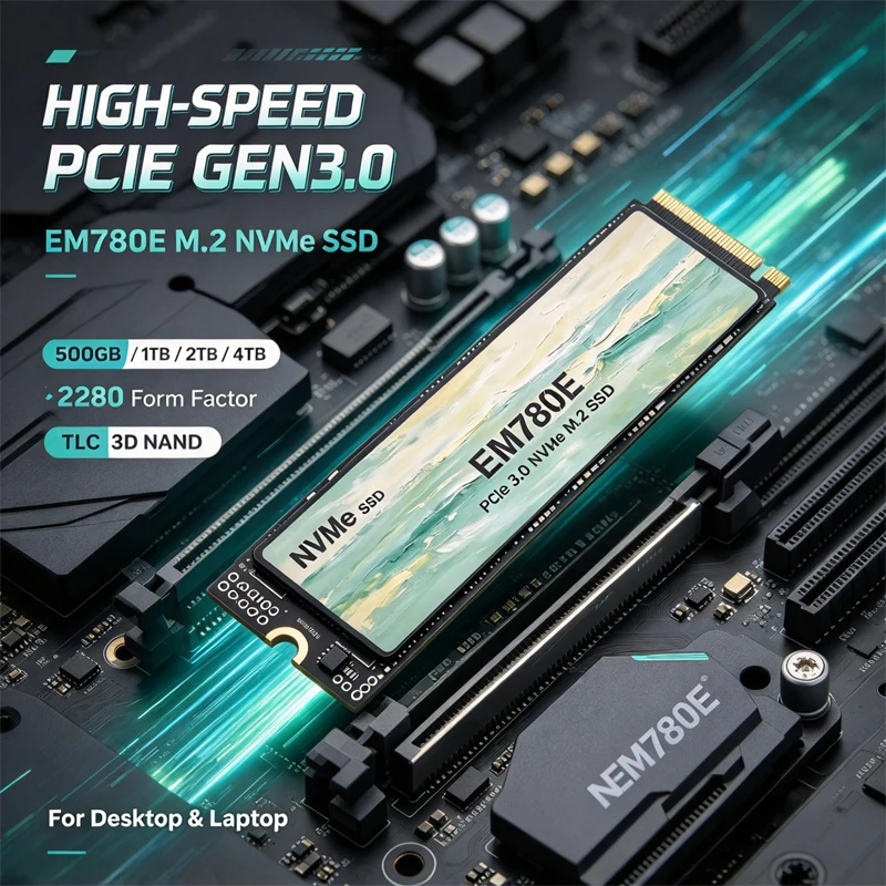 내장형 M.2 NVMe SSD EM780E, PCIe  - Ssd 500Gb 리뷰 및 가격
